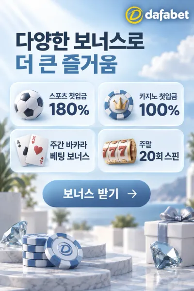 Dafabet KR Bonus 1
